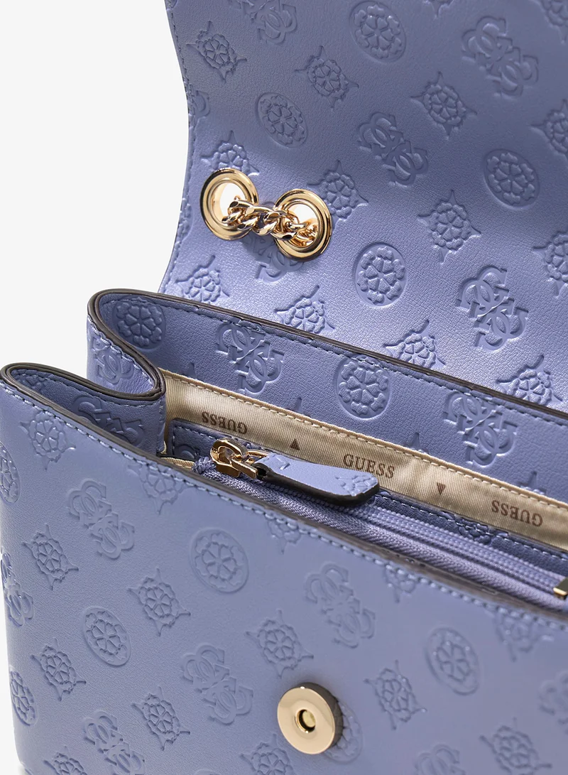 GUESS Dita Convertible Flap Over Crossbody Bag